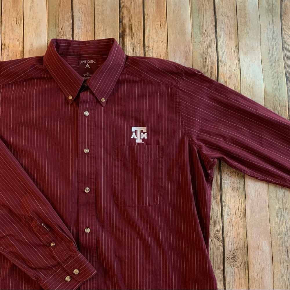 Texas A&M University men’s long sleeve button down shirt | size Extra Large - Picture 10 of 10